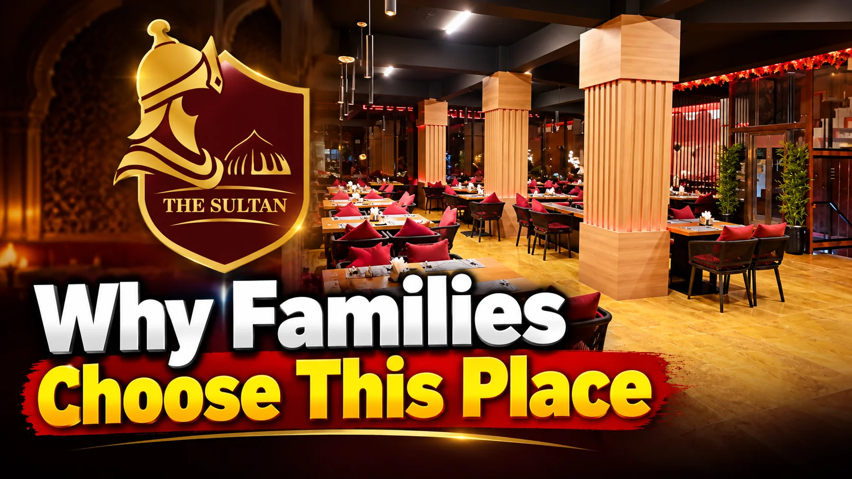 Family restaurant in Rawalpindi at The Sultan Restaurant